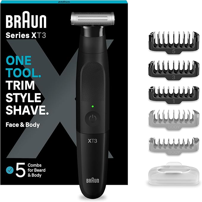 Braun Series XT3 One Blade Hybrid Beard & Stubble Trimmer XT3200